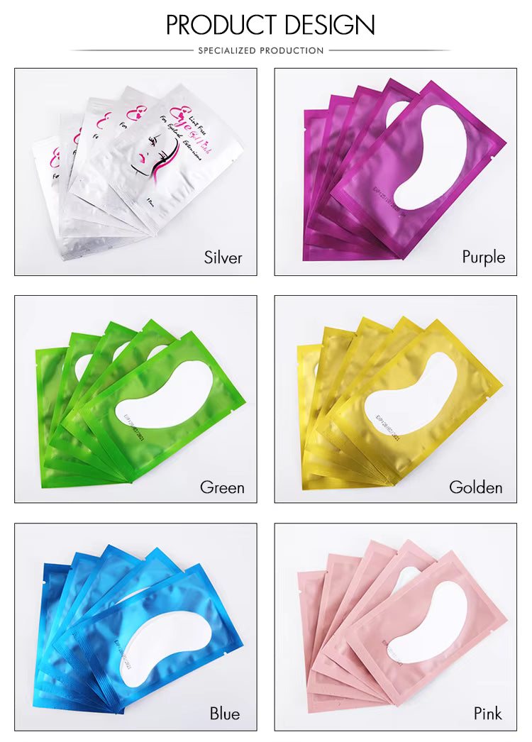 50 Parches Hidratantes Anti Ojeras Efecto Rápido