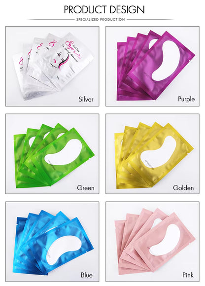 50 Parches Hidratantes Anti Ojeras Efecto Rápido