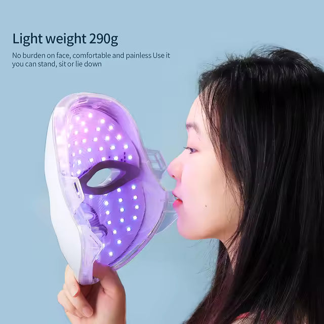 Máscara Facial LED Rejuvenecimiento Profesional